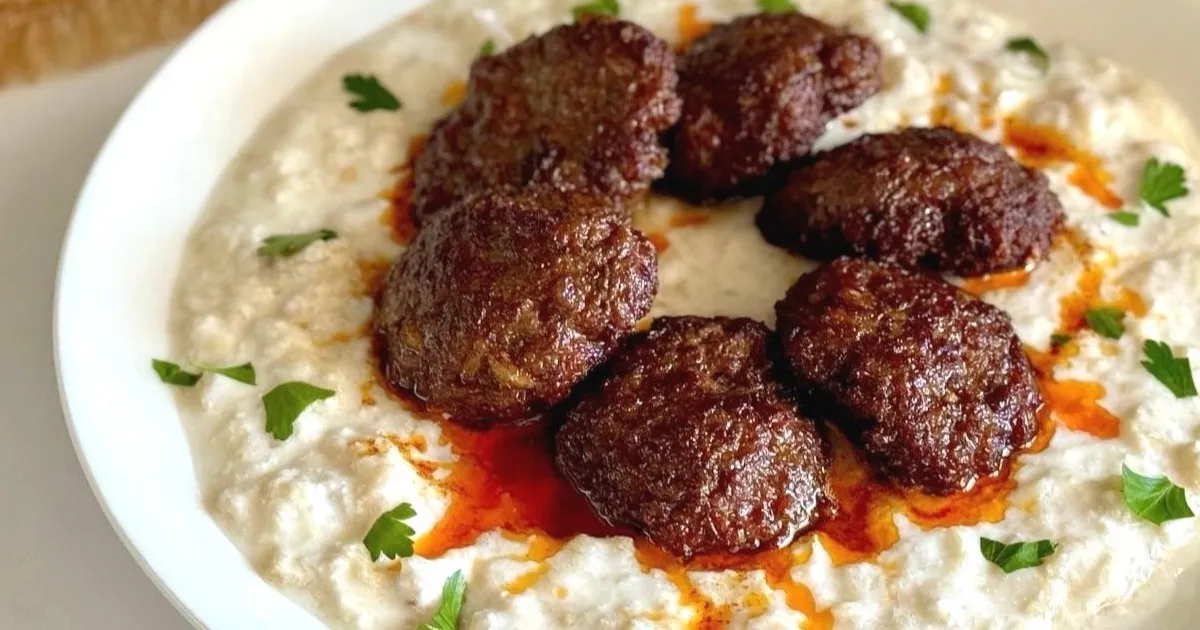 How to Make Ali Nazik Kofte (Eggplant Yogurt Meatballs)