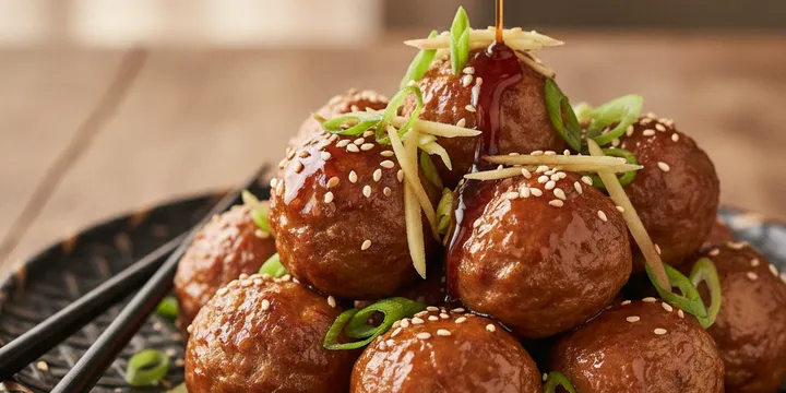 Filipino Bola-Bola Meatballs (Crispy Pork Meatballs)