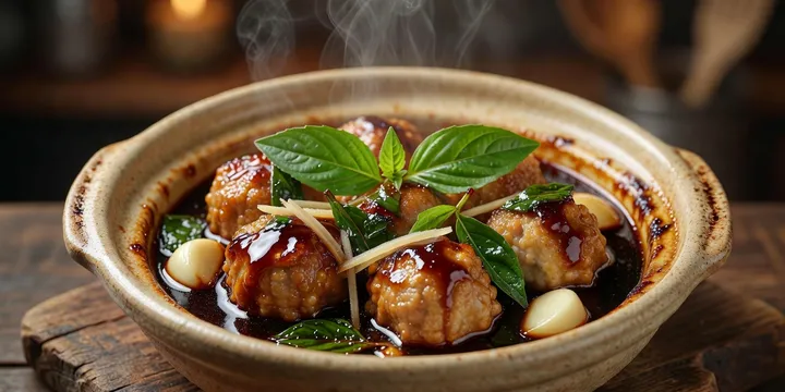 Taiwanese Three-Cup Meatballs (San Bei Ji Style, 30 Minutes)