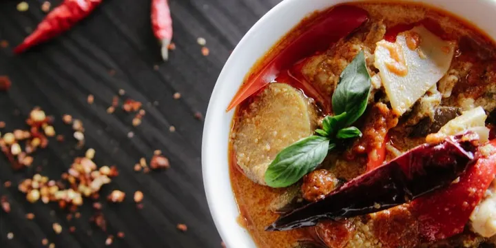 Thai Massaman Meatballs (Rich Curry, Peanuts, 40 Minutes)